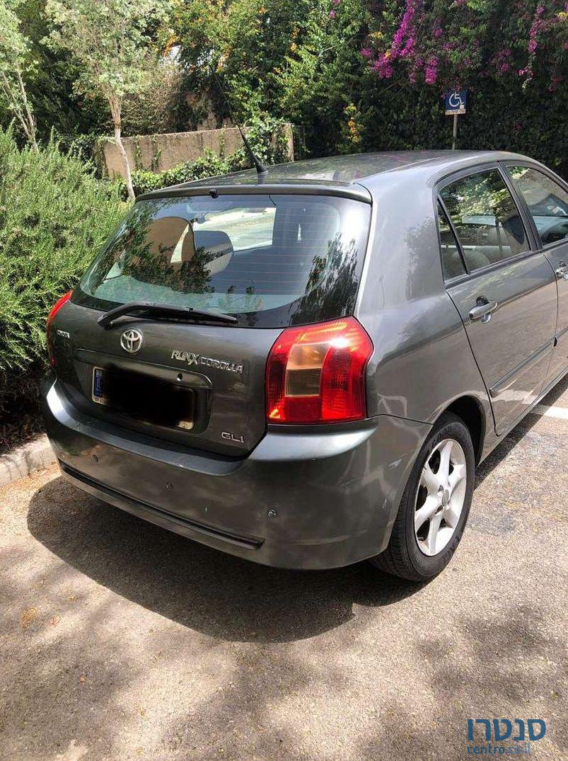 2007' Toyota Corolla טויוטה קורולה photo #1