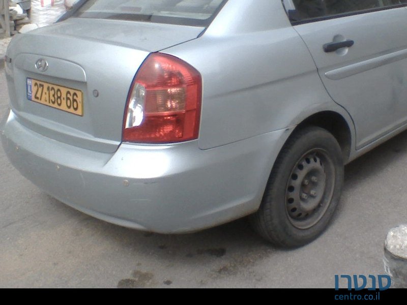 2008' Hyundai Accent יונדאי אקסנט photo #3