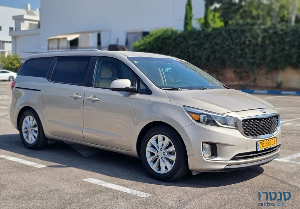 2016' Kia Carnival קיה קרניבל photo #5
