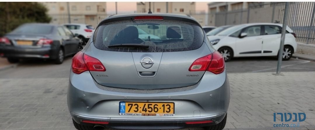 2012' Opel Astra אופל אסטרה photo #5