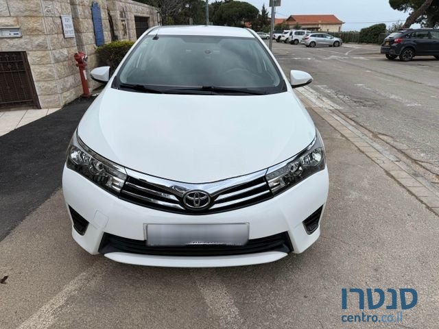 2014' Toyota Corolla טויוטה קורולה photo #2