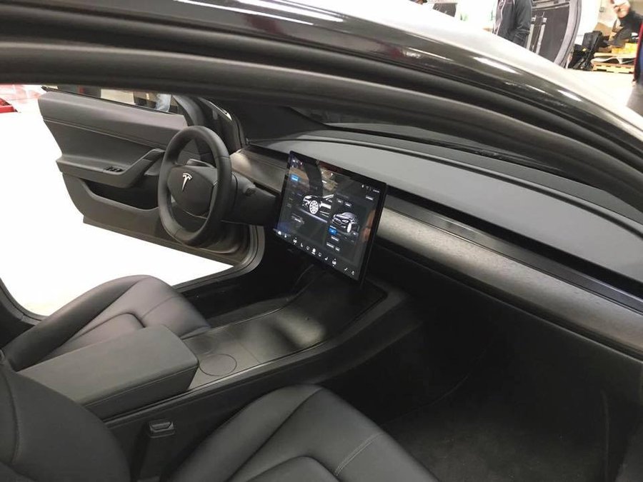 New Images Of Tesla Model 3’s Interior Emerge