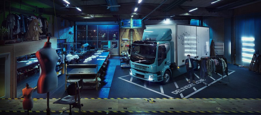 Компания Volvo Trucks представила свой первый полностью электрический грузовик