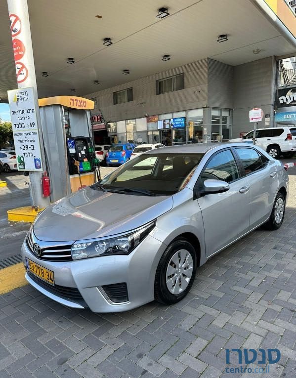 2015' Toyota Corolla טויוטה קורולה photo #2