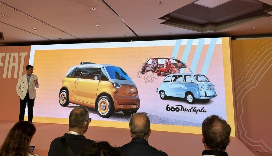 Fiat channels original Multipla for retro four-seat microcar