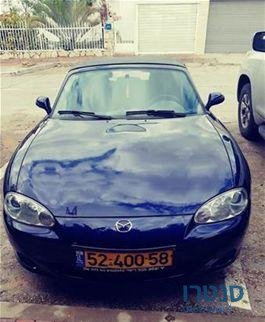 2005' Mazda MX-5 קבריולט (מיאטה) ‏1800 ידני photo #2