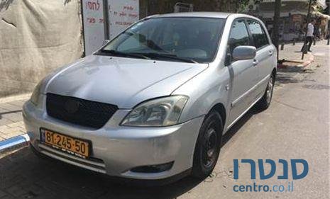 2003' Toyota Corolla טויוטה קורולה photo #3