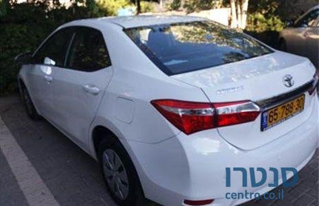 2014' Toyota Corolla טויוטה קורולה photo #2