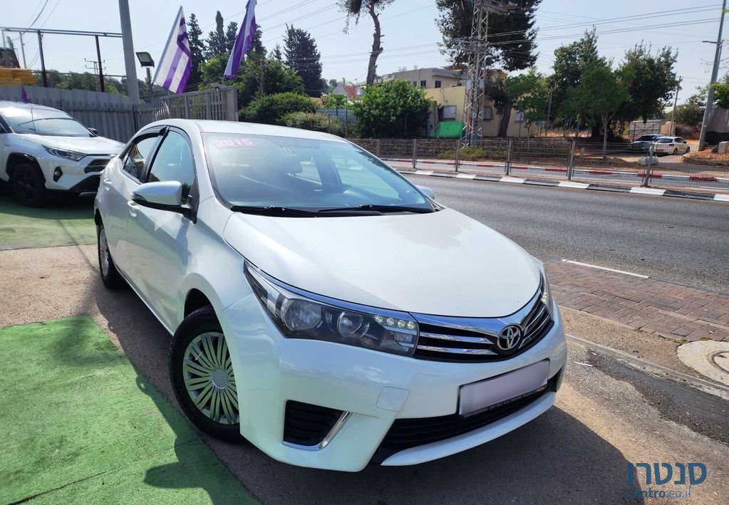 2015' Toyota Corolla טויוטה קורולה photo #6