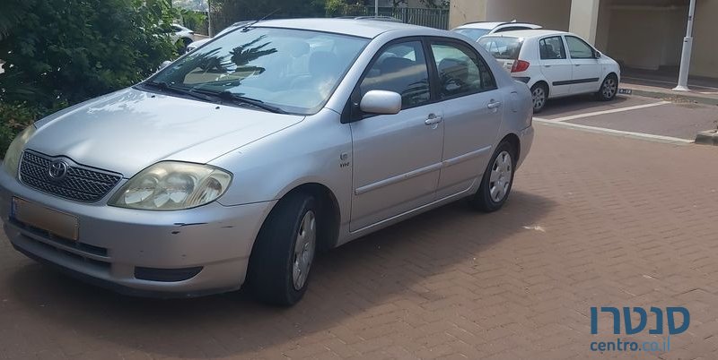 2004' Toyota Corolla טויוטה קורולה photo #2