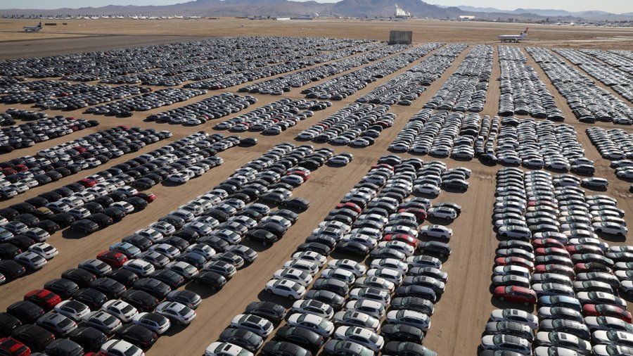 VW storing around 300,000 diesels at 37 facilities around U.S.