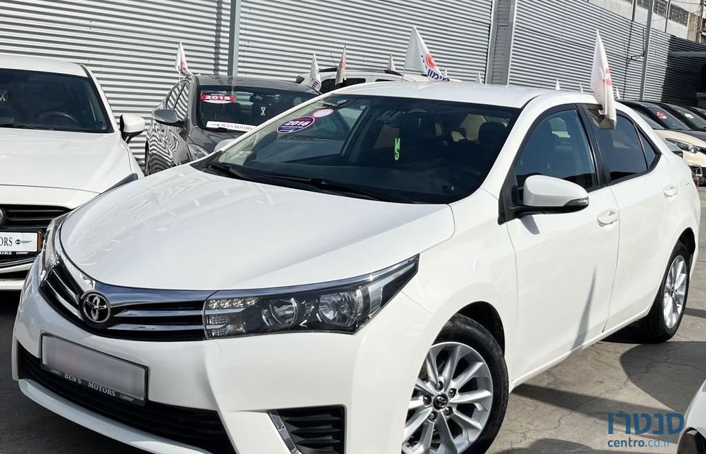 2016' Toyota Corolla טויוטה קורולה photo #3