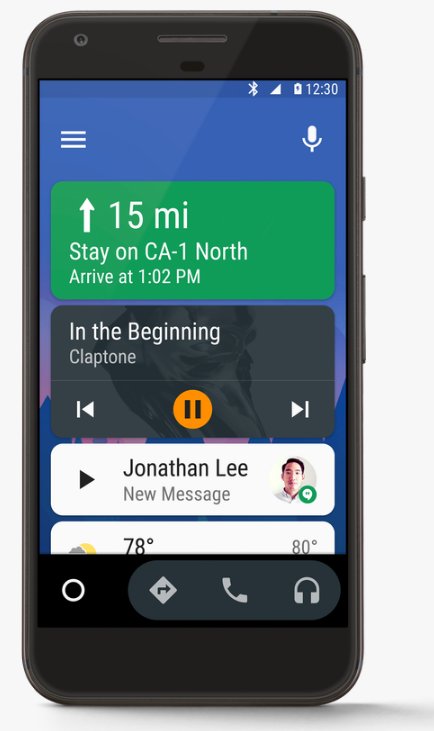 Google brings Android Auto to the phone