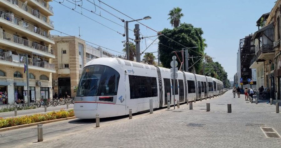 Тель-Авивский трамвай будет работать только на наземных участках