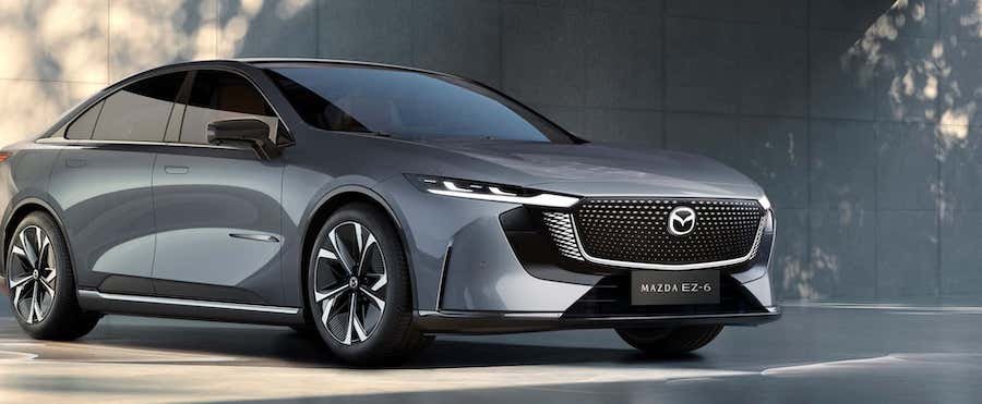 New Mazda EZ-6 electric saloon confirmed for Europe