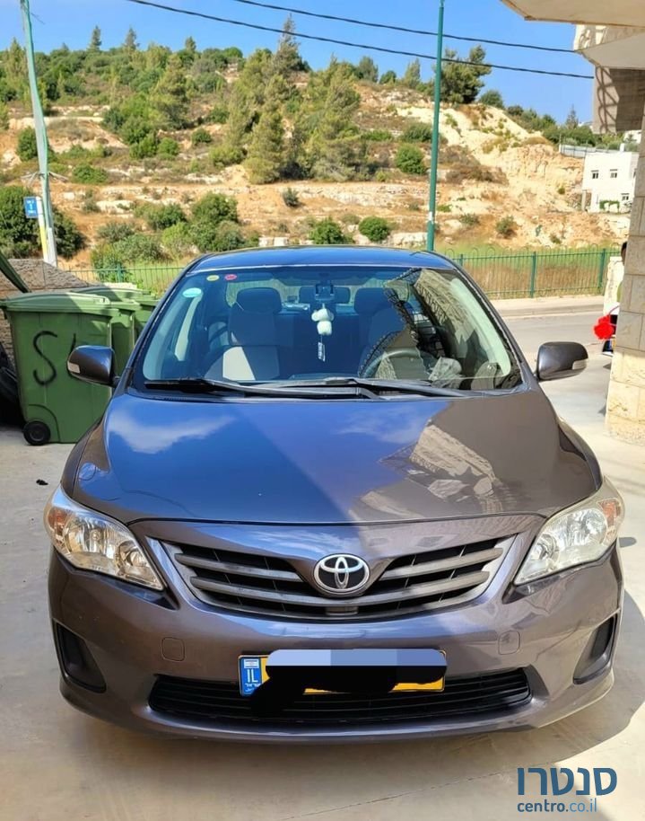 2012' Toyota Corolla טויוטה קורולה photo #1