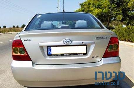 2005' Toyota Corolla טויוטה קורולה photo #3