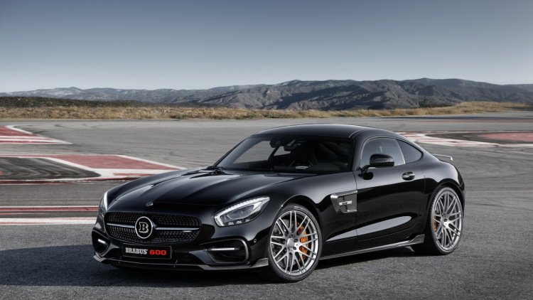 Brabus Tunes Mercedes-AMG GT up to 600 Horsepower