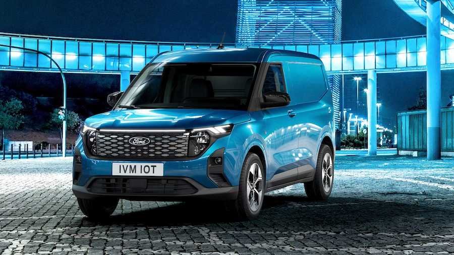 2023 Ford E-Transit Courier Debuts In Europe With 100-kW Motor