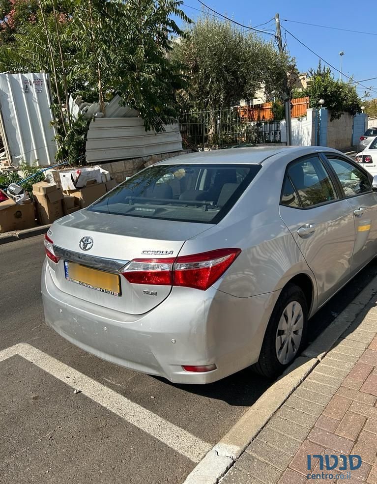 2015' Toyota Corolla טויוטה קורולה photo #2