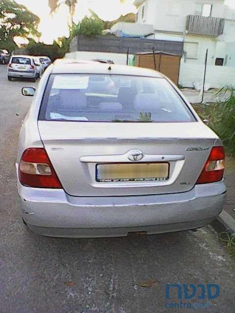2004' Toyota Corolla טויוטה קורולה photo #1
