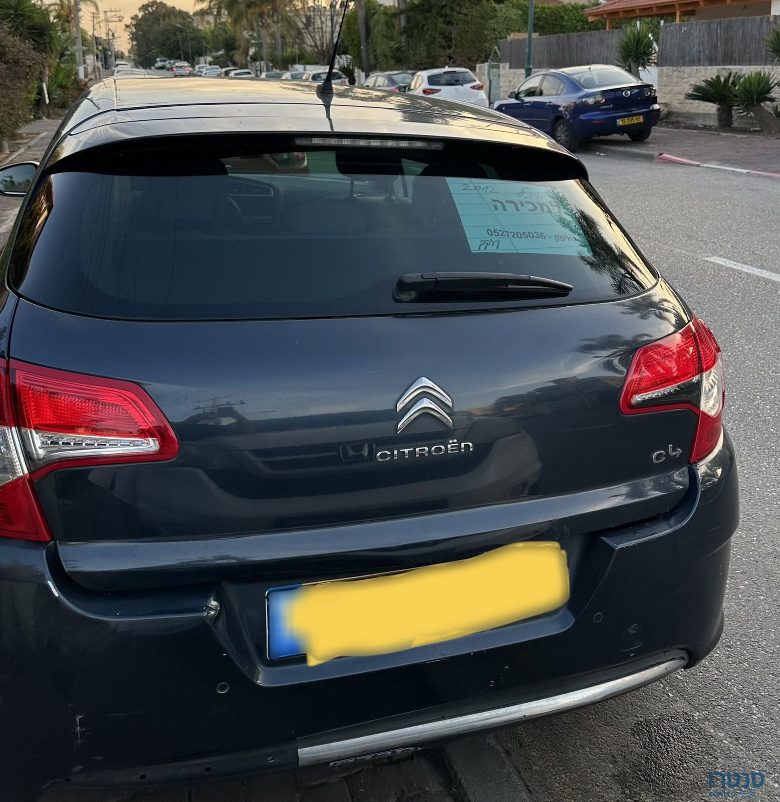 2012' Citroen C4 סיטרואן photo #1