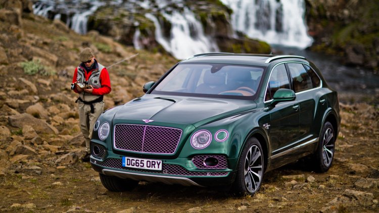 This Bentley Bentayga takes fly fishing very seriously