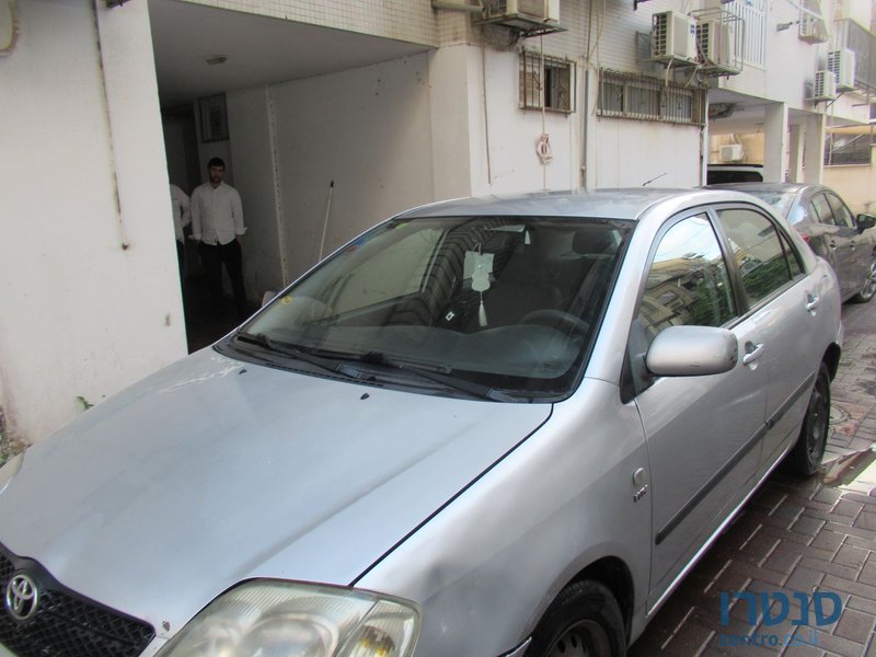 2004' Toyota Corolla טויוטה קורולה photo #3