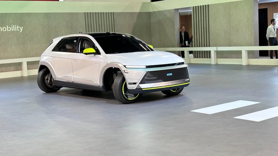 This Hyundai Ioniq 5 Will Literally Come At You Sideways