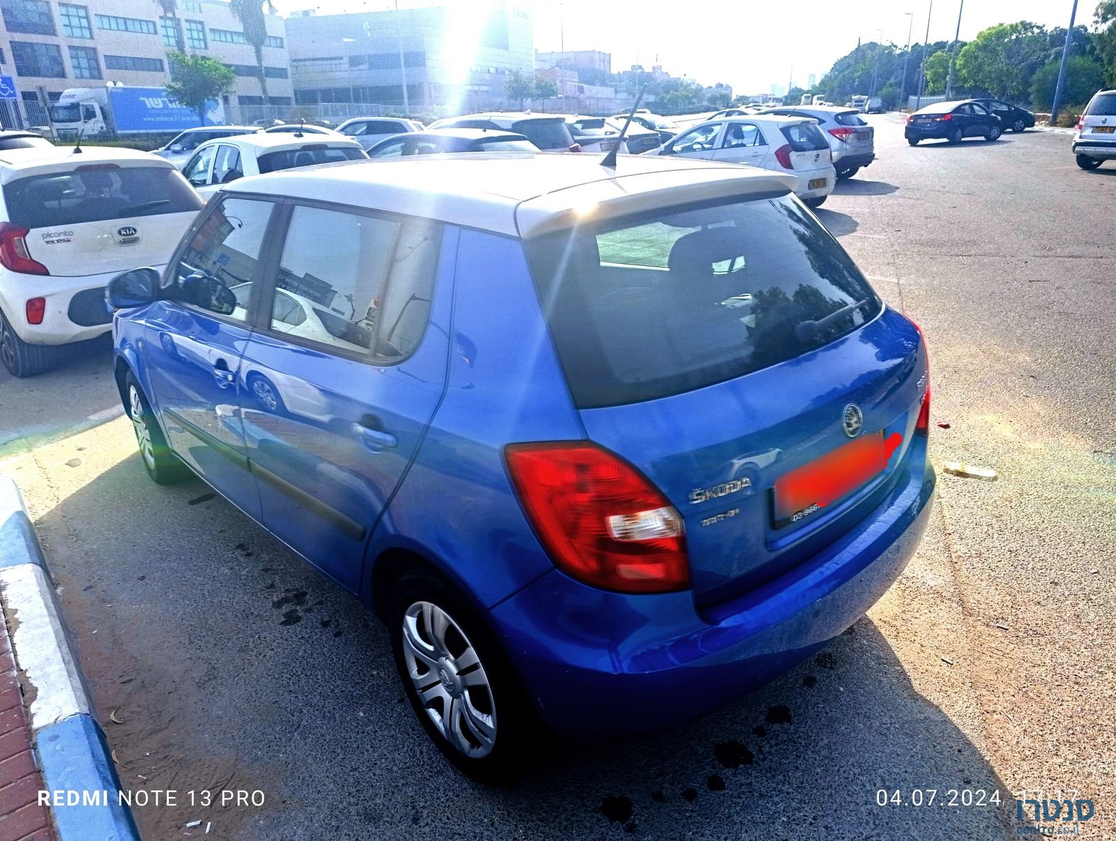 2014' Skoda פאביה סקודה פאביה photo #3