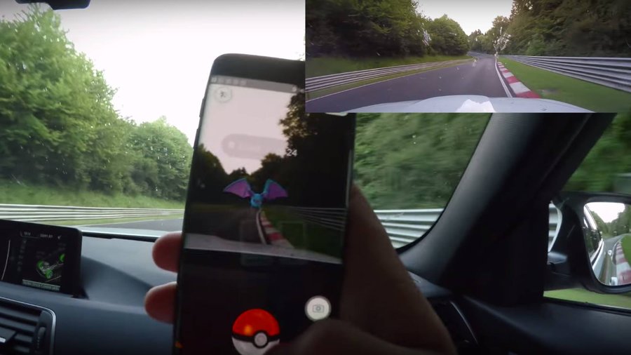How Many Pokemon Can Be Caught On The Nurburgring In A BMW M3 Ring Taxi?