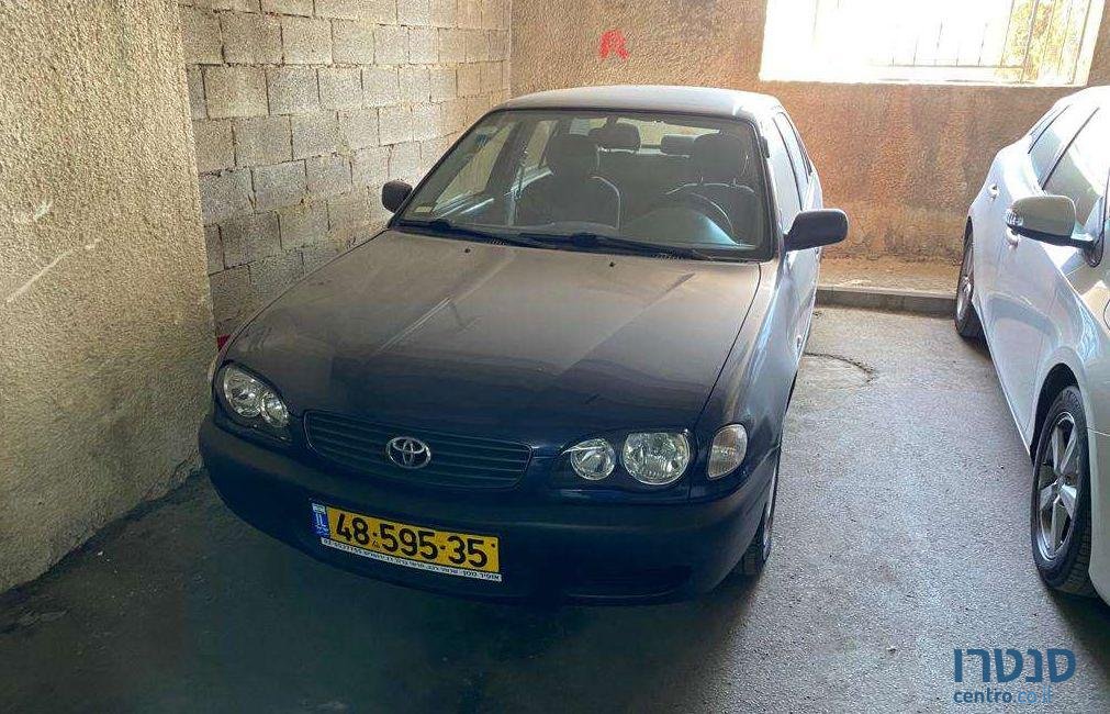 2002' Toyota Corolla טויוטה קורולה photo #1