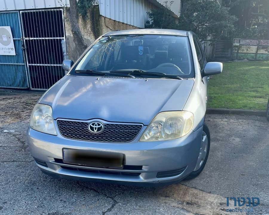 2004' Toyota Corolla טויוטה קורולה photo #1