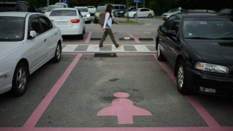 Extra-Wide, Women-Only Parking Spots Spark Controversy In China