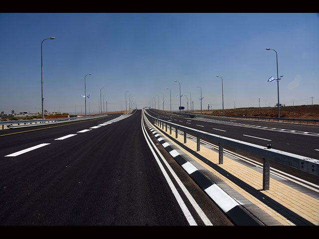 Открылся для движения новый участок Трансизраильского шоссе
