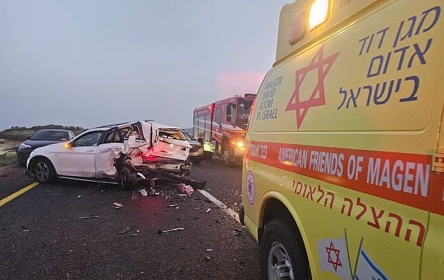 ДТП недалеко от поселка А-Хотрим, 12.02.2026