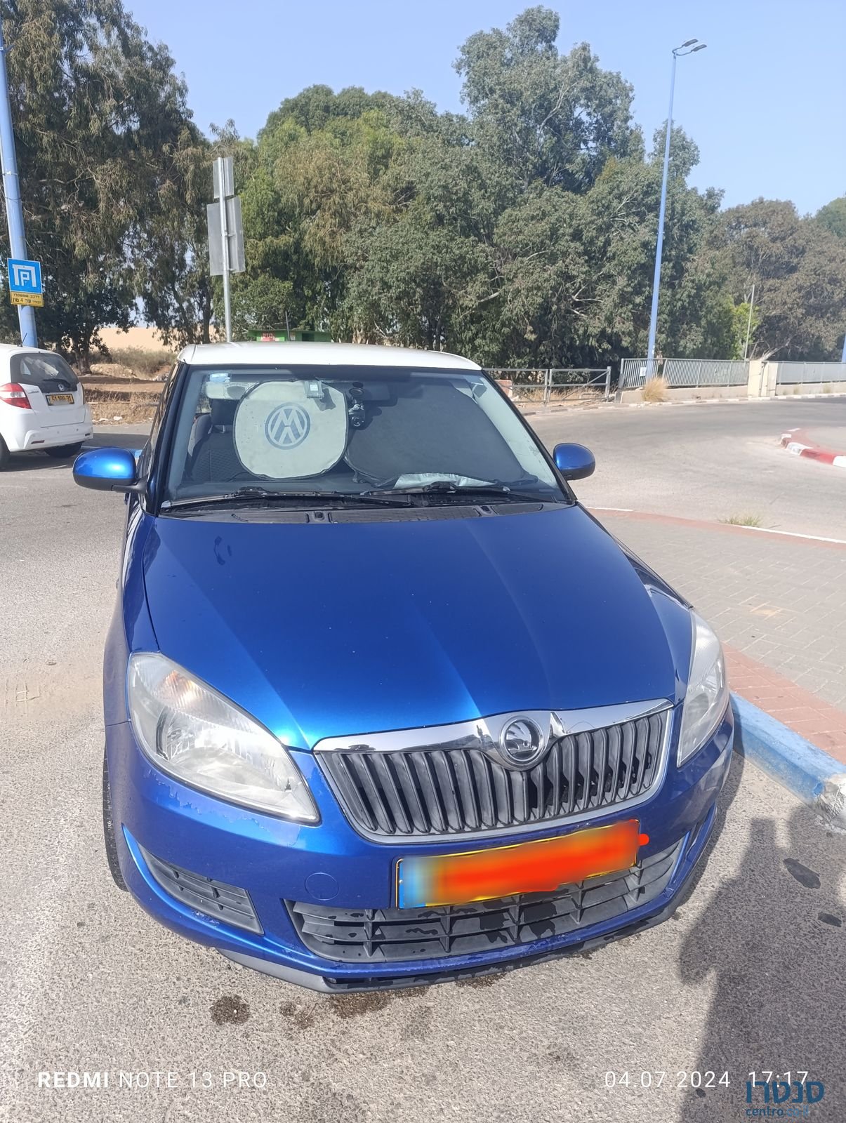 2014' Skoda פאביה סקודה פאביה photo #2