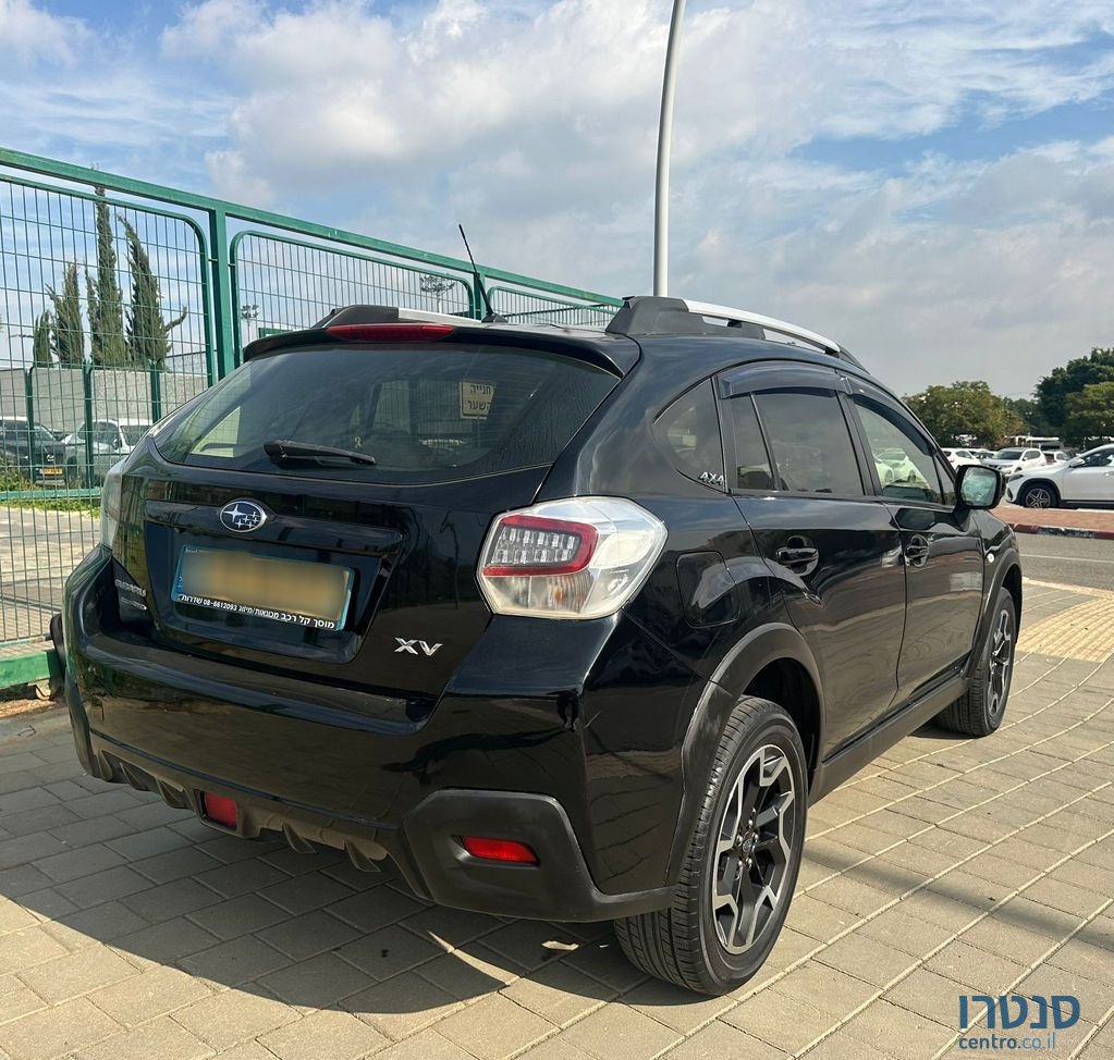 2016' Subaru XV סובארו photo #5