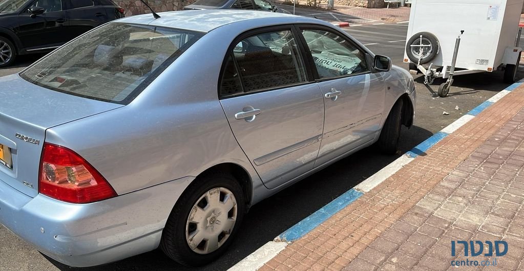 2006' Toyota Corolla טויוטה קורולה photo #3