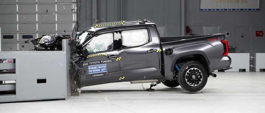 2022 Toyota Tundra Crew Cab Scores Top Safety Pick+ Award From IIHS