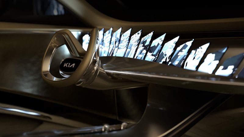 Kia electric concept car for Geneva displays a 21-screen salute
