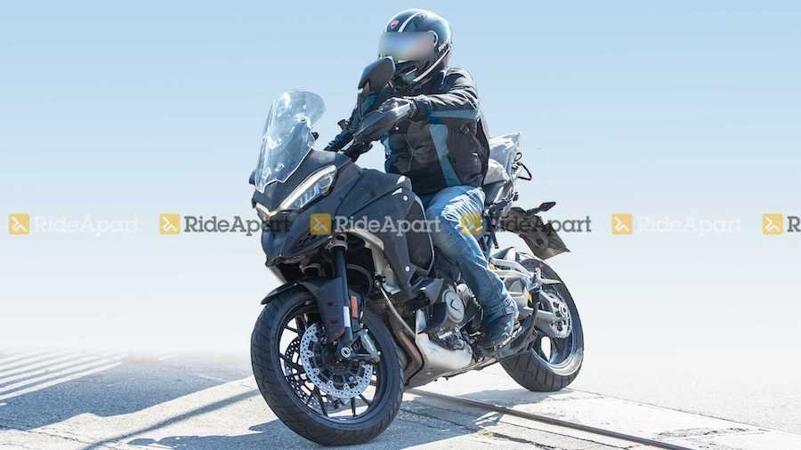 Spotted: 2021 Ducati Multistrada V4 Testing In Its Altogether