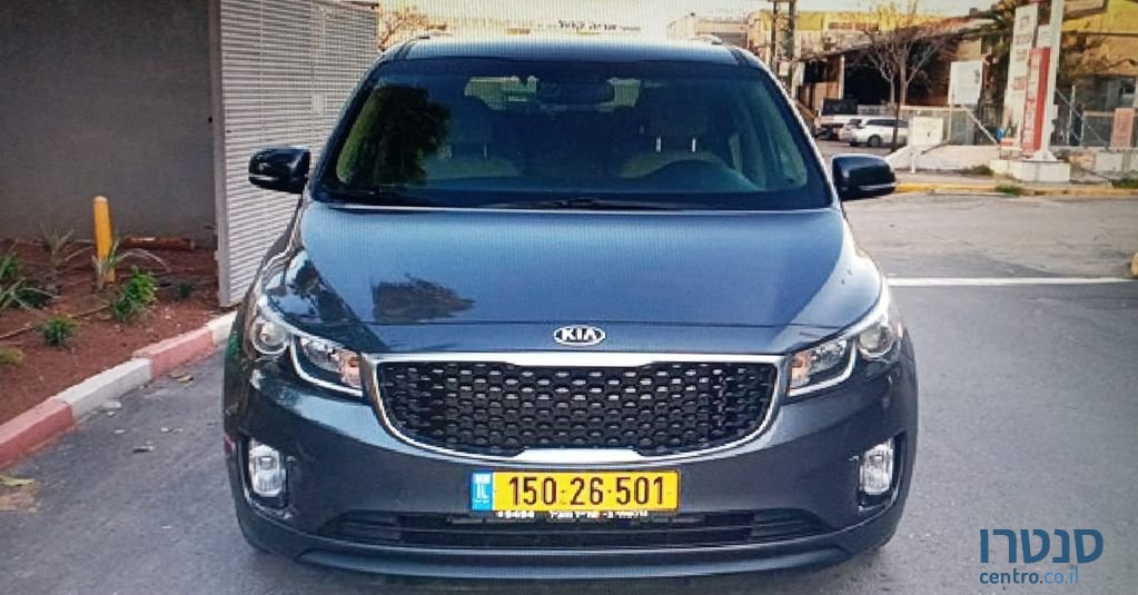 2018' Kia Carnival קיה קרניבל photo #1