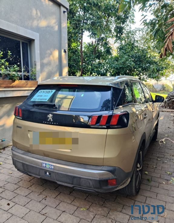 2018' Peugeot 3008 פיג'ו photo #2