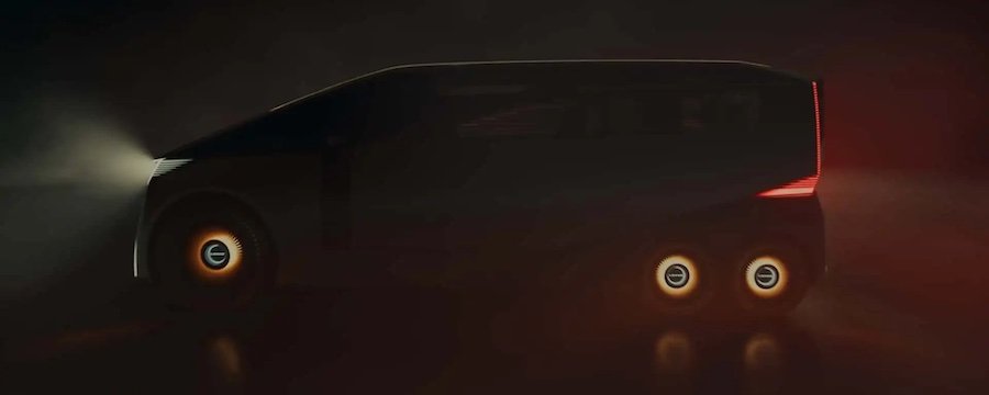 Lexus Teases an LS Minivan With Six Wheels. Yes, Really