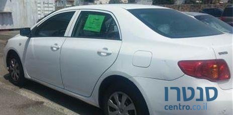 2008' Toyota Corolla טויוטה קורולה photo #1