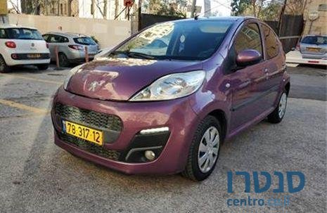 2013' Peugeot 107 107 פיג'ו photo #2