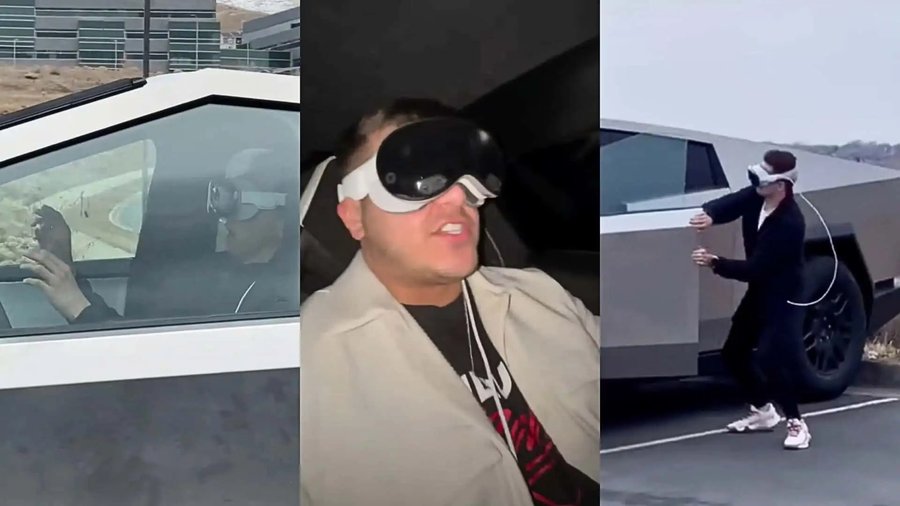 Too Many Bozos Are Driving While Wearing Apple Vision Pro Headsets