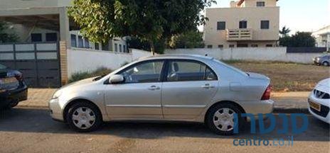 2005' Toyota Corolla טויוטה קורולה photo #3