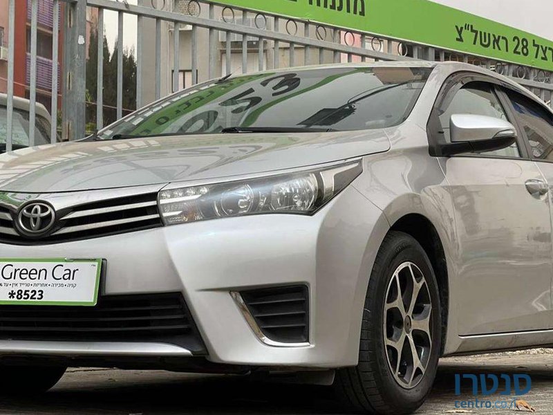 2016' Toyota Corolla טויוטה קורולה photo #1